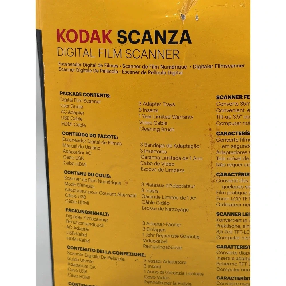 Kodak Scanza Digital Film & Slide Scanner